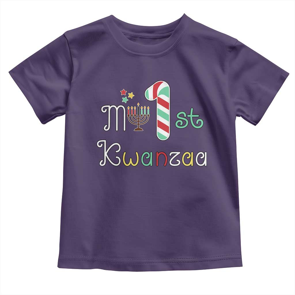 My 1st Kwanzaa Toddler T Shirt Babys First Kwanzaa Kinara Gift
