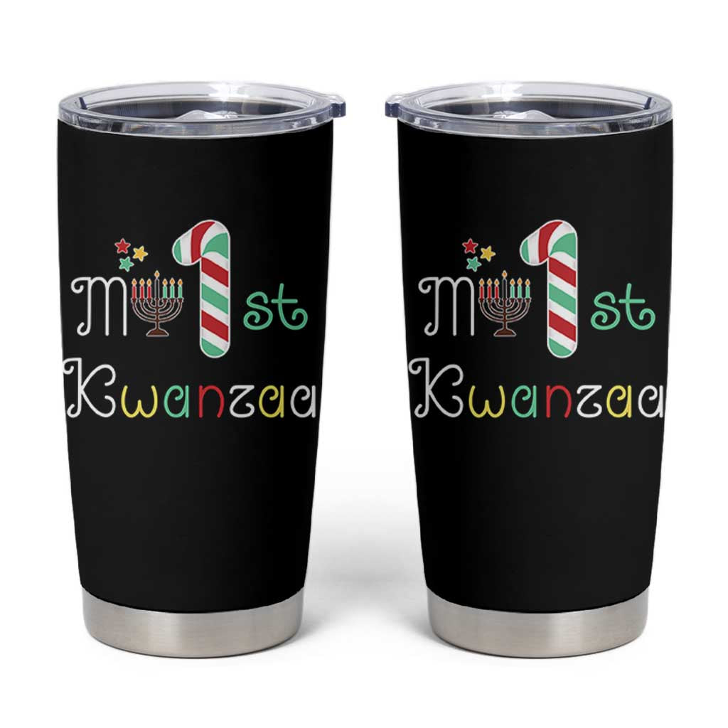 My 1st Kwanzaa Tumbler Cup Babys First Kwanzaa Kinara Gift