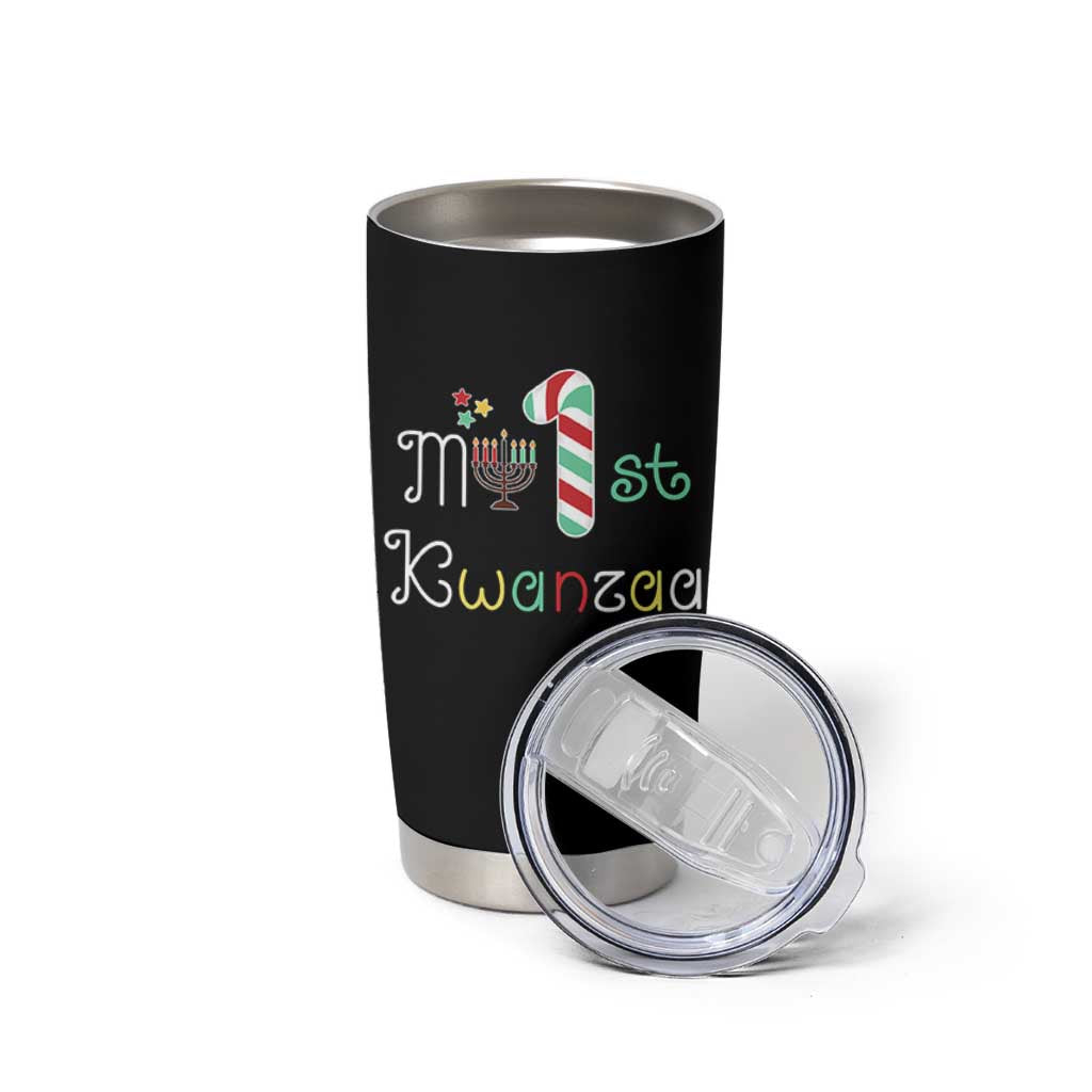 My 1st Kwanzaa Tumbler Cup Babys First Kwanzaa Kinara Gift