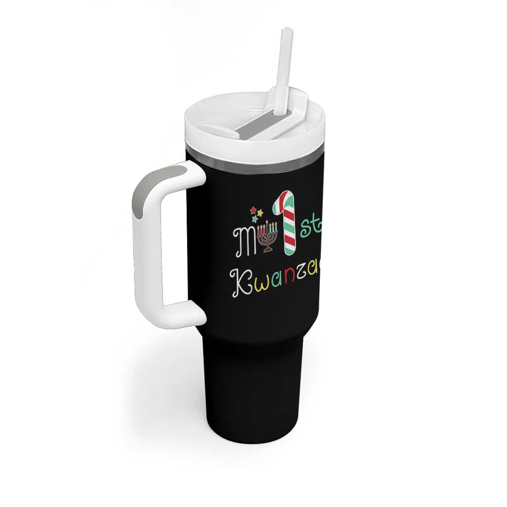 My 1st Kwanzaa Tumbler With Handle Babys First Kwanzaa Kinara Gift