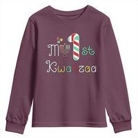 My 1st Kwanzaa Youth Sweatshirt Babys First Kwanzaa Kinara Gift