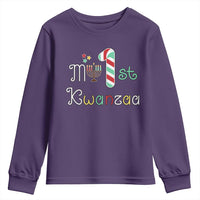 My 1st Kwanzaa Youth Sweatshirt Babys First Kwanzaa Kinara Gift