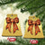 Basketball Coquette Bow Christmas Ornament Game Day - Wonder Print Shop