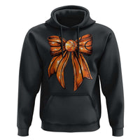 Basketball Coquette Bow Hoodie Game Day