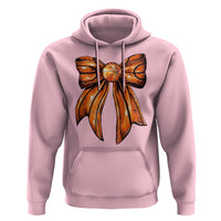 Basketball Coquette Bow Hoodie Game Day