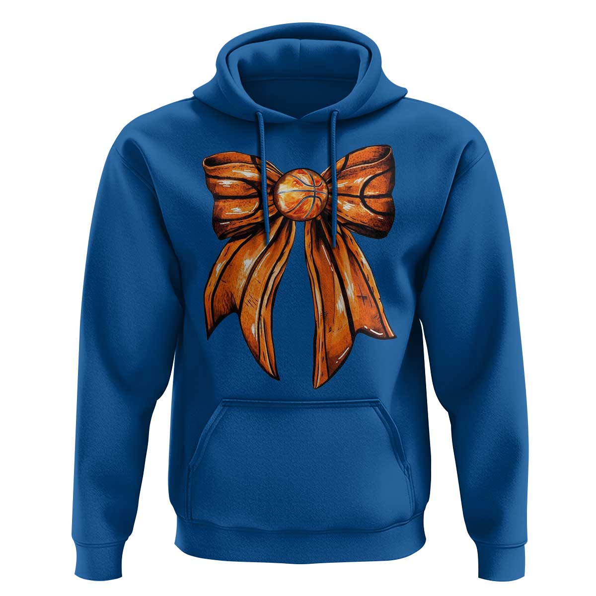 Basketball Coquette Bow Hoodie Game Day