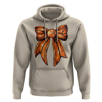 Basketball Coquette Bow Hoodie Game Day