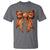 Basketball Coquette Bow T Shirt Game Day - Wonder Print Shop
