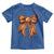 Basketball Coquette Bow Toddler T Shirt Game Day
