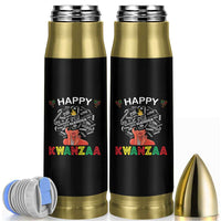 Happy Kwanzaa Bullet Tumbler African American Afro Queen Nguzo Saba - Wonder Print Shop