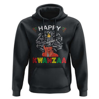 Happy Kwanzaa Hoodie African American Afro Queen Nguzo Saba - Wonder Print Shop