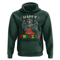 Happy Kwanzaa Hoodie African American Afro Queen Nguzo Saba - Wonder Print Shop