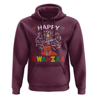 Happy Kwanzaa Hoodie African American Afro Queen Nguzo Saba - Wonder Print Shop