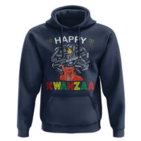 Happy Kwanzaa Hoodie African American Afro Queen Nguzo Saba - Wonder Print Shop
