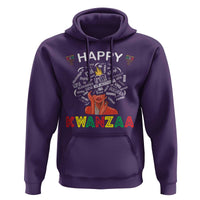Happy Kwanzaa Hoodie African American Afro Queen Nguzo Saba - Wonder Print Shop