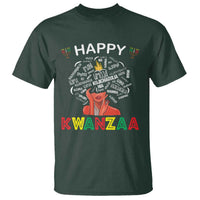 Happy Kwanzaa T Shirt African American Afro Queen Nguzo Saba - Wonder Print Shop