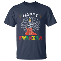 Happy Kwanzaa T Shirt African American Afro Queen Nguzo Saba - Wonder Print Shop