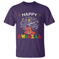 Happy Kwanzaa T Shirt African American Afro Queen Nguzo Saba - Wonder Print Shop