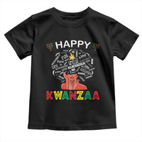 Happy Kwanzaa Toddler T Shirt African American Afro Queen Nguzo Saba - Wonder Print Shop