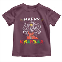 Happy Kwanzaa Toddler T Shirt African American Afro Queen Nguzo Saba - Wonder Print Shop