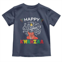 Happy Kwanzaa Toddler T Shirt African American Afro Queen Nguzo Saba - Wonder Print Shop