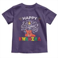 Happy Kwanzaa Toddler T Shirt African American Afro Queen Nguzo Saba - Wonder Print Shop