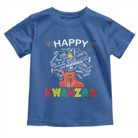 Happy Kwanzaa Toddler T Shirt African American Afro Queen Nguzo Saba - Wonder Print Shop