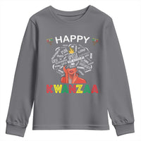 Happy Kwanzaa Youth Sweatshirt African American Afro Queen Nguzo Saba - Wonder Print Shop