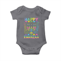 Happy Kwanzaa Baby Onesie Christmas African American Heritage Holiday Kinara Mazao - Wonder Print Shop