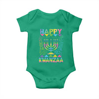 Happy Kwanzaa Baby Onesie Christmas African American Heritage Holiday Kinara Mazao - Wonder Print Shop