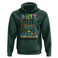 Happy Kwanzaa Hoodie Christmas African American Heritage Holiday Kinara Mazao - Wonder Print Shop