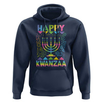 Happy Kwanzaa Hoodie Christmas African American Heritage Holiday Kinara Mazao - Wonder Print Shop