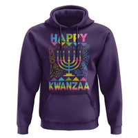 Happy Kwanzaa Hoodie Christmas African American Heritage Holiday Kinara Mazao - Wonder Print Shop