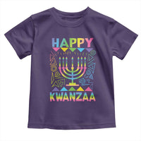Happy Kwanzaa Toddler T Shirt Christmas African American Heritage Holiday Kinara Mazao - Wonder Print Shop