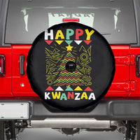 Happy Kwanzaa Christmas Spare Tire Cover African American Holiday Christmas Tree - Wonder Print Shop