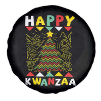 Happy Kwanzaa Christmas Spare Tire Cover African American Holiday Christmas Tree - Wonder Print Shop