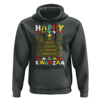 Happy Kwanzaa Christmas Hoodie African American Holiday Christmas Tree - Wonder Print Shop