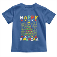 Happy Kwanzaa Christmas Toddler T Shirt African American Holiday Christmas Tree - Wonder Print Shop