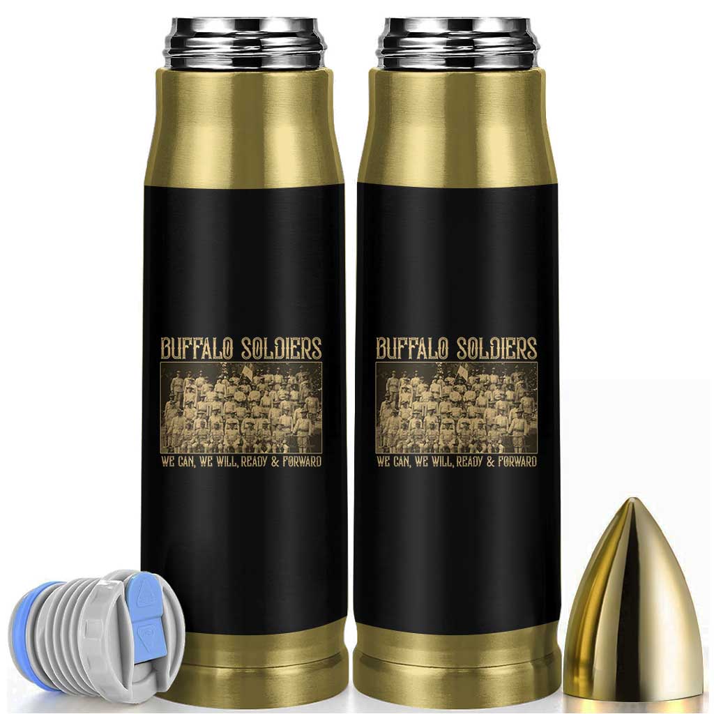 Buffalo Soldiers Bullet Tumbler 9th and 10th Cavalry African American Heros Black Soldiers - Wonder Print Shop