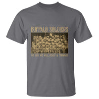 Buffalo Soldiers T Shirt 9th and 10th Cavalry African American Heros Black Soldiers - Wonder Print Shop
