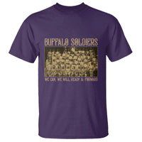 Buffalo Soldiers T Shirt 9th and 10th Cavalry African American Heros Black Soldiers - Wonder Print Shop