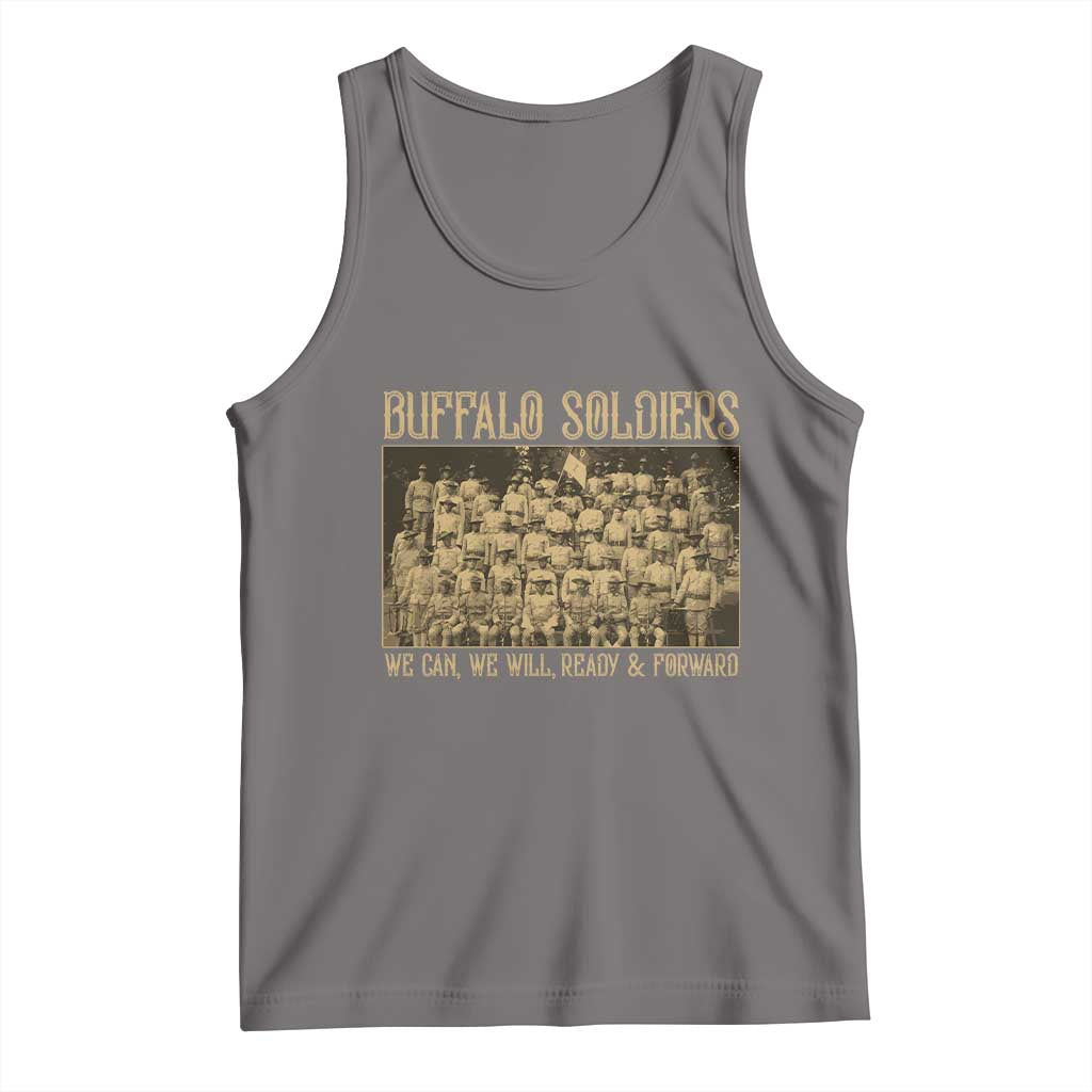 Buffalo Soldiers Tank Top 9th and 10th Cavalry African American Heros Black Soldiers - Wonder Print Shop