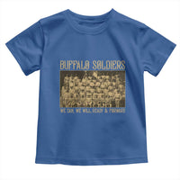 Buffalo Soldiers Toddler T Shirt 9th and 10th Cavalry African American Heros Black Soldiers - Wonder Print Shop
