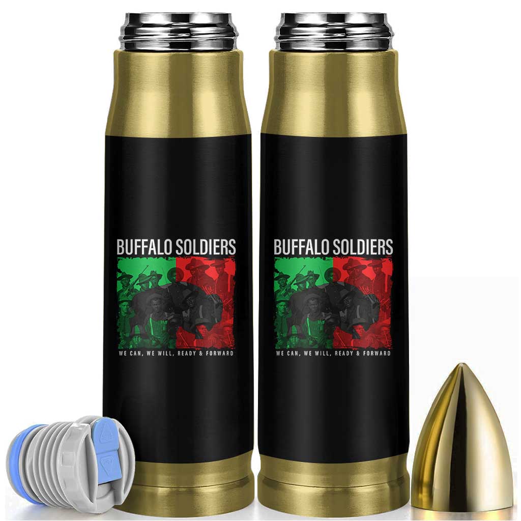 Buffalo Soldiers Bullet Tumbler 9th and 10th Cavalry Afro African American Heros - Wonder Print Shop