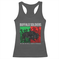 Buffalo Soldiers Racerback Tank Top 9th and 10th Cavalry Afro African American Heros - Wonder Print Shop