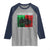 Buffalo Soldiers Raglan Shirt 9th and 10th Cavalry Afro African American Heros - Wonder Print Shop