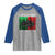 Buffalo Soldiers Raglan Shirt 9th and 10th Cavalry Afro African American Heros - Wonder Print Shop