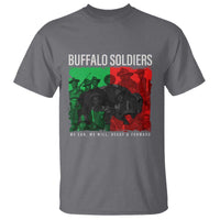 Buffalo Soldiers T Shirt 9th and 10th Cavalry Afro African American Heros - Wonder Print Shop