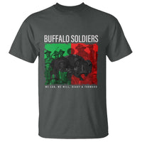 Buffalo Soldiers T Shirt 9th and 10th Cavalry Afro African American Heros - Wonder Print Shop