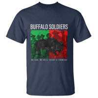 Buffalo Soldiers T Shirt 9th and 10th Cavalry Afro African American Heros - Wonder Print Shop